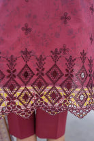 3PC Embroidered Unstitched Lawn Suit KL-2817 Embroidered KHAS STORES 