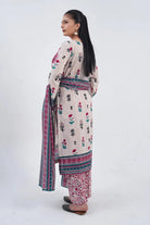 3PC Embroidered Unstitched Lawn Suit KL-3187 Embroidered KHAS STORES 
