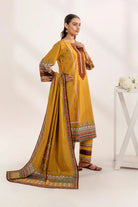 3PC Embroidered Unstitched Lawn Suit KL-3313 Embroidered KHAS STORES 