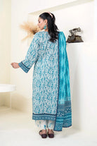 3PC Embroidered Unstitched Lawn Suit KL-3332 Embroidered KHAS STORES 