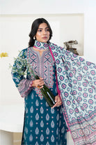 3PC Embroidered Unstitched Lawn Suit KL-3333 Embroidered KHAS STORES 