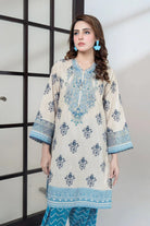 3PC Embroidered Unstitched Lawn Suit KL-3431 Embroidered KHAS STORES 