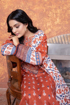 3PC Embroidered Unstitched Lawn Suit KL-3432 Embroidered KHAS STORES 