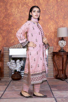 3PC Embroidered Unstitched Lawn Suit KL-3495 Embroidered KHAS STORES 