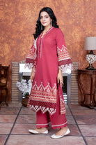 3PC Embroidered Unstitched Lawn Suit KL-3499 Embroidered KHAS STORES 