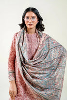 3PC Embroidered Unstitched Lawn Suit | KL-3765 Embroidered KHAS STORES 