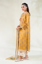 3PC Embroidered Unstitched Lawn Suit | KL-3767 Embroidered KHAS STORES 