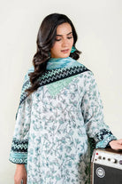 3PC Embroidered Unstitched Lawn Suit | KL-3769 Embroidered KHAS STORES 