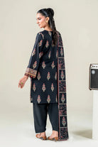 3PC Embroidered Unstitched Lawn Suit | KL-3772 Embroidered KHAS STORES 