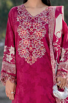 3PC Embroidered Unstitched Lawn Suit | KL-3784 Embroidered KHAS STORES 
