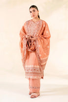 3PC Embroidered Unstitched Lawn Suit | KL-3786 Embroidered KHAS STORES 