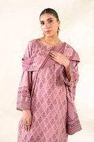 3PC Embroidered Unstitched Lawn Suit | KL-3787 Embroidered KHAS STORES 