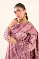 3PC Embroidered Unstitched Lawn Suit | KL-3787 Embroidered KHAS STORES 