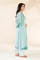 3PC Embroidered Unstitched Lawn Suit | KL-3788 Embroidered KHAS STORES 
