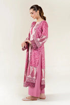 3PC Embroidered Unstitched Lawn Suit | KL-3946 Embroidered KHAS STORES 