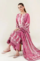 3PC Embroidered Unstitched Lawn Suit | KL-3946 Embroidered KHAS STORES 
