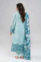 3PC Embroidered Unstitched Lawn Suit | KL-3947 Embroidered KHAS STORES 