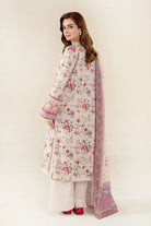 3PC Embroidered Unstitched Lawn Suit | KL-3973 Embroidered KHAS STORES 