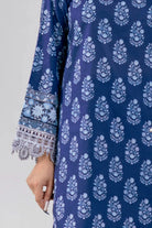 3PC Embroidered Unstitched Lawn Suit | KL-4076 Embroidered KHAS STORES 