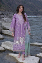 3PC Embroidered Unstitched Lawn Suit KSC-3150 Embroidered KHAS STORES 