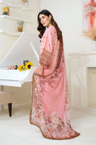 3PC Embroidered Unstitched Lawn Suit KSC-3371 Embroidered KHAS STORES 
