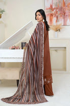 3PC Embroidered Unstitched Lawn Suit KSC-3376 Embroidered KHAS STORES 