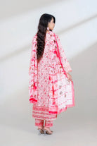 3PC Embroidered Unstitched Lawn Suit KSC-3434 Embroidered KHAS STORES 