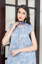 3PC Embroidered Unstitched Lawn Suit KSC-3438 Embroidered KHAS STORES 