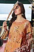 3PC Embroidered Unstitched Lawn Suit KSE-2463 Embroidered KHAS STORES 