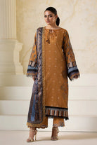 3PC Embroidered Unstitched Lawn Suit KSE-2726 Embroidered KHAS STORES 