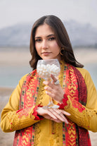 3PC Embroidered Unstitched Lawn Suit | KSE-3795 Embroidered KHAS STORES 