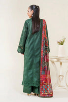 3PC Embroidered Unstitched Lawn Suit | KSE-3799 Embroidered KHAS STORES 