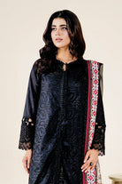 3PC Embroidered Unstitched Lawn Suit | KSE-3800 Embroidered KHAS STORES 