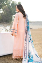 3PC Embroidered Unstitched Lawn Suit | KSE-3809 Embroidered KHAS STORES 