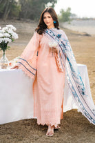 3PC Embroidered Unstitched Lawn Suit | KSE-3809 Embroidered KHAS STORES 