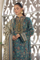 3PC Embroidered Unstitched Linen Suit KLE-2967 Embroidered KHAS STORES 
