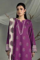 3PC Printed Cambric Suit | KCC-4232 Printed KHAS STORES 