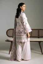 3PC Printed Cambric Suit | KCC-4236 Printed KHAS STORES 