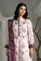 3PC Printed Cambric Suit | KCC-4238 Printed KHAS STORES 