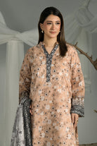 3PC Printed Cambric Suit | KCC-4239 Printed KHAS STORES 