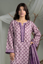 3PC Printed Cambric Suit | KCC-4242 Printed KHAS STORES 