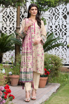 3PC Printed Unstitched Karandi Suit KKR-2939 Printed KHAS STORES 