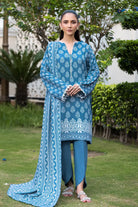 3PC Printed Unstitched Karandi Suit KKR-2941 Printed KHAS STORES 