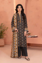 3PC Printed Unstitched Karandi Suit KKR-3595 Printed KHAS STORES 