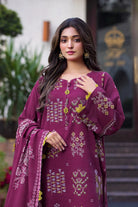 3PC Printed Unstitched Khaddar Suit KKH-2878 Printed KHAS STORES 
