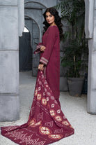 3PC Printed Unstitched Khaddar Suit KKH-3003 Printed KHAS STORES 