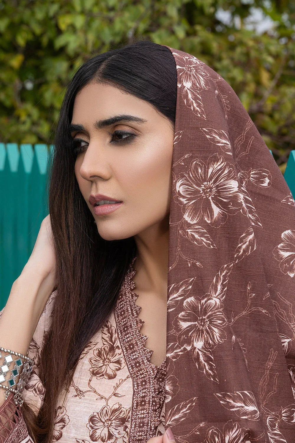 3PC Printed Unstitched Khaddar Suit KKH-3552 Printed KHAS STORES 