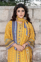 3PC Printed Unstitched Khaddar Suit KKH-3555 Printed KHAS STORES 