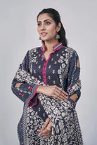 3PC Printed Unstitched Lawn Suit KLA-3038 Printed KHAS STORES 