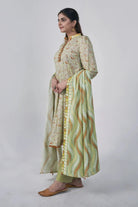 3PC Printed Unstitched Lawn Suit KLA-3040 Printed KHAS STORES 